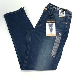 Men Denim Slim Straight 33x32 Steinway Blue American Rag CIE EZ Flex Stretch New